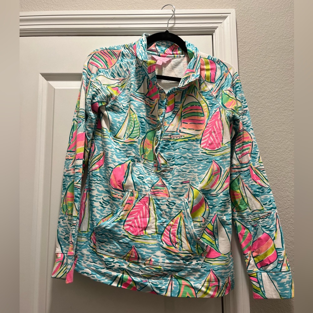 Lilly Pullitzer Skipper Popover in You Gotta Regatta